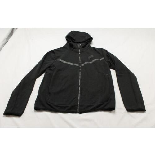 Nike Fleece Men`s Regular Full Zip Hoodie Size 2XL - Black 933428-010