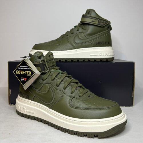 Nike Air Force 1 High Gore-tex Boot Medium Olive Shoes CT2815-201 Men s Size 9.5