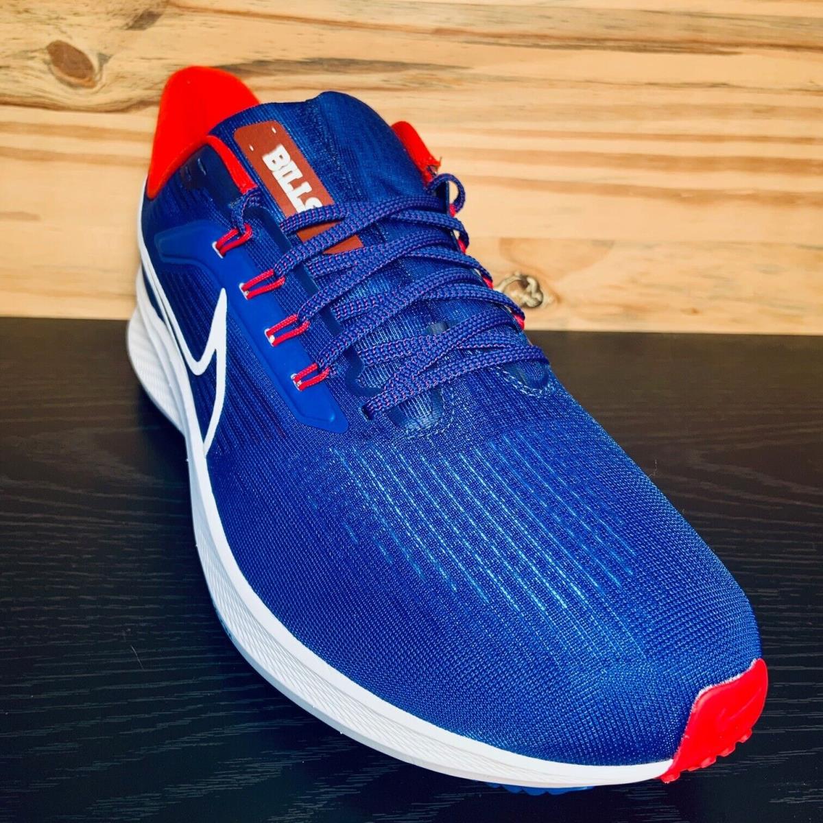 Nike Air Zoom Pegasus 39 Buffalo Bills Sneakers DR2035 400 Mens Size 11.5