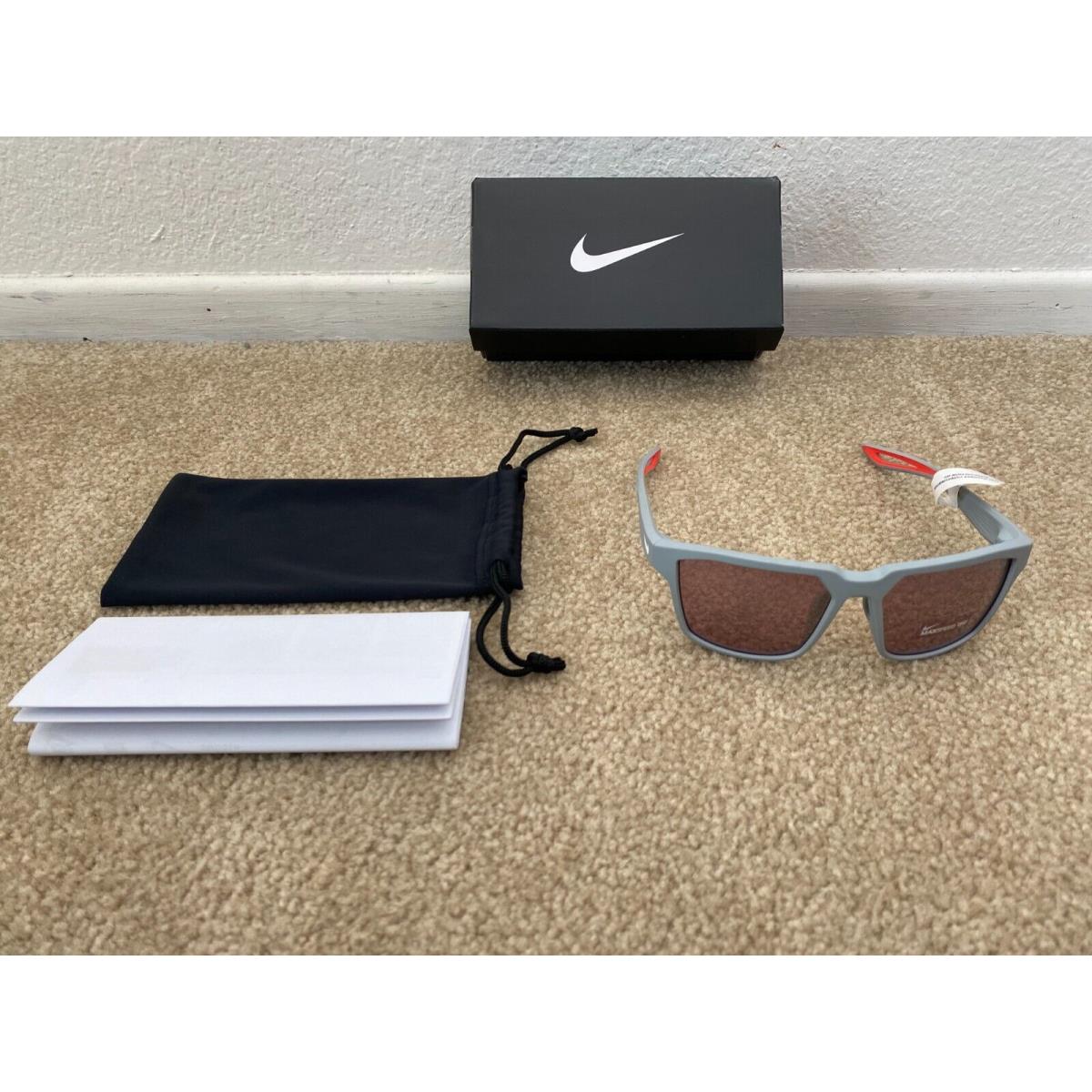 Nike Fleet EVO994-018 Sunglasses Matte Wolf Grey Frame Max Optics Speed Tint