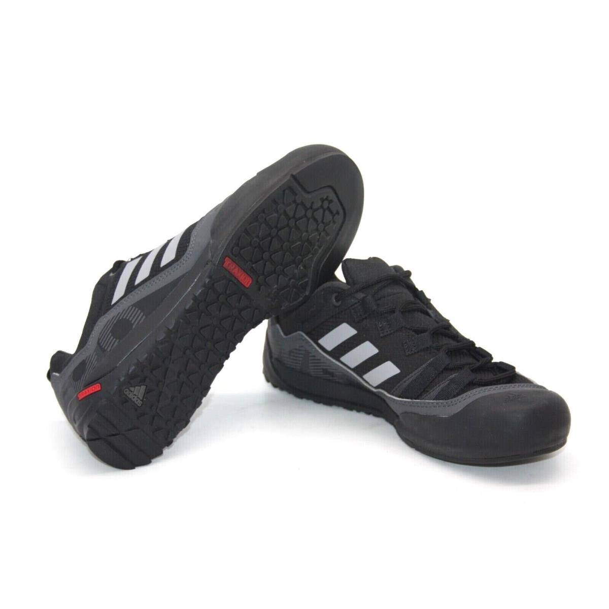 Adidas shoes Terrex Swift Solo - BLACK/BLACK/GREY 7