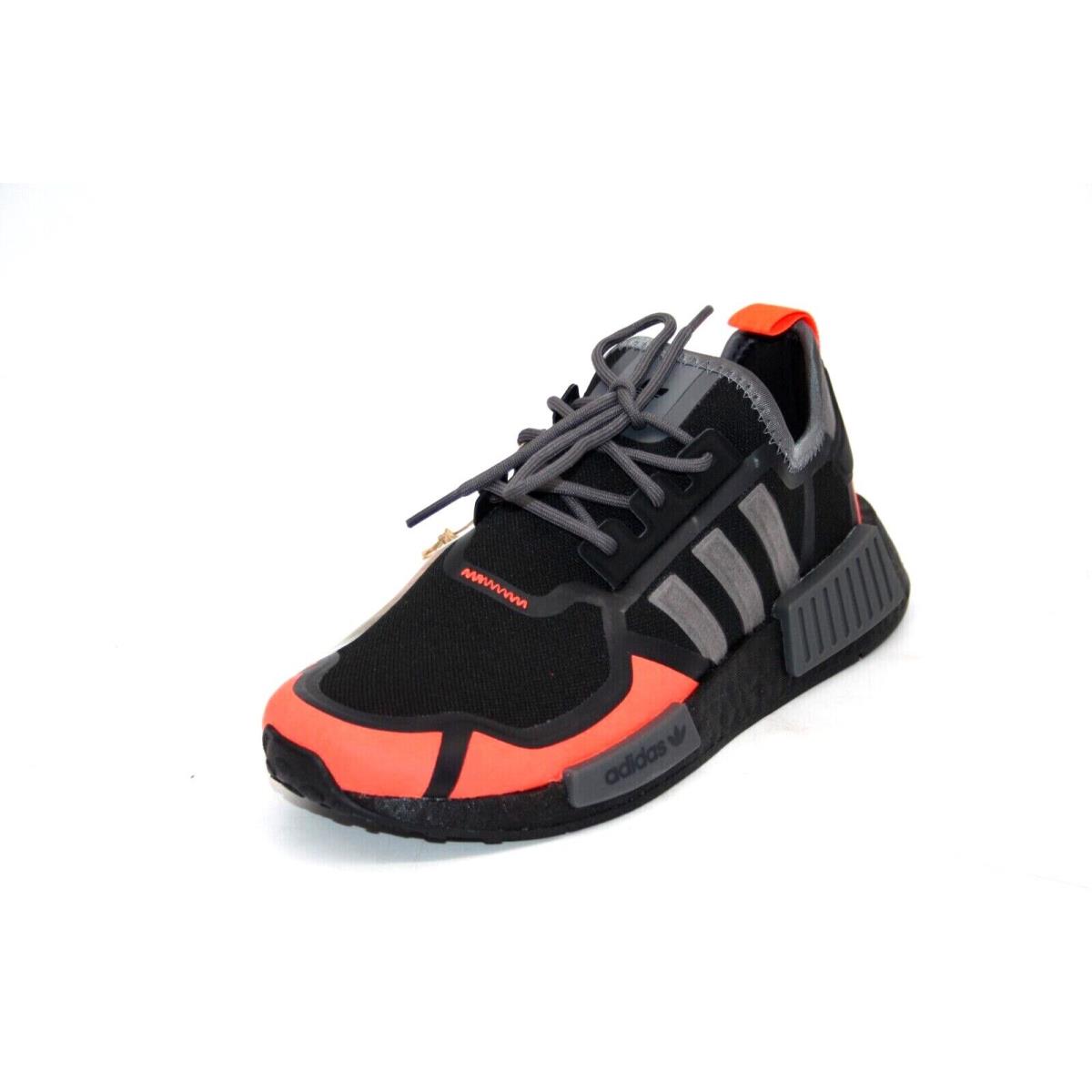 Adidas shoes NMD - BLACK/GREY FOUR/SOLAR RED 0