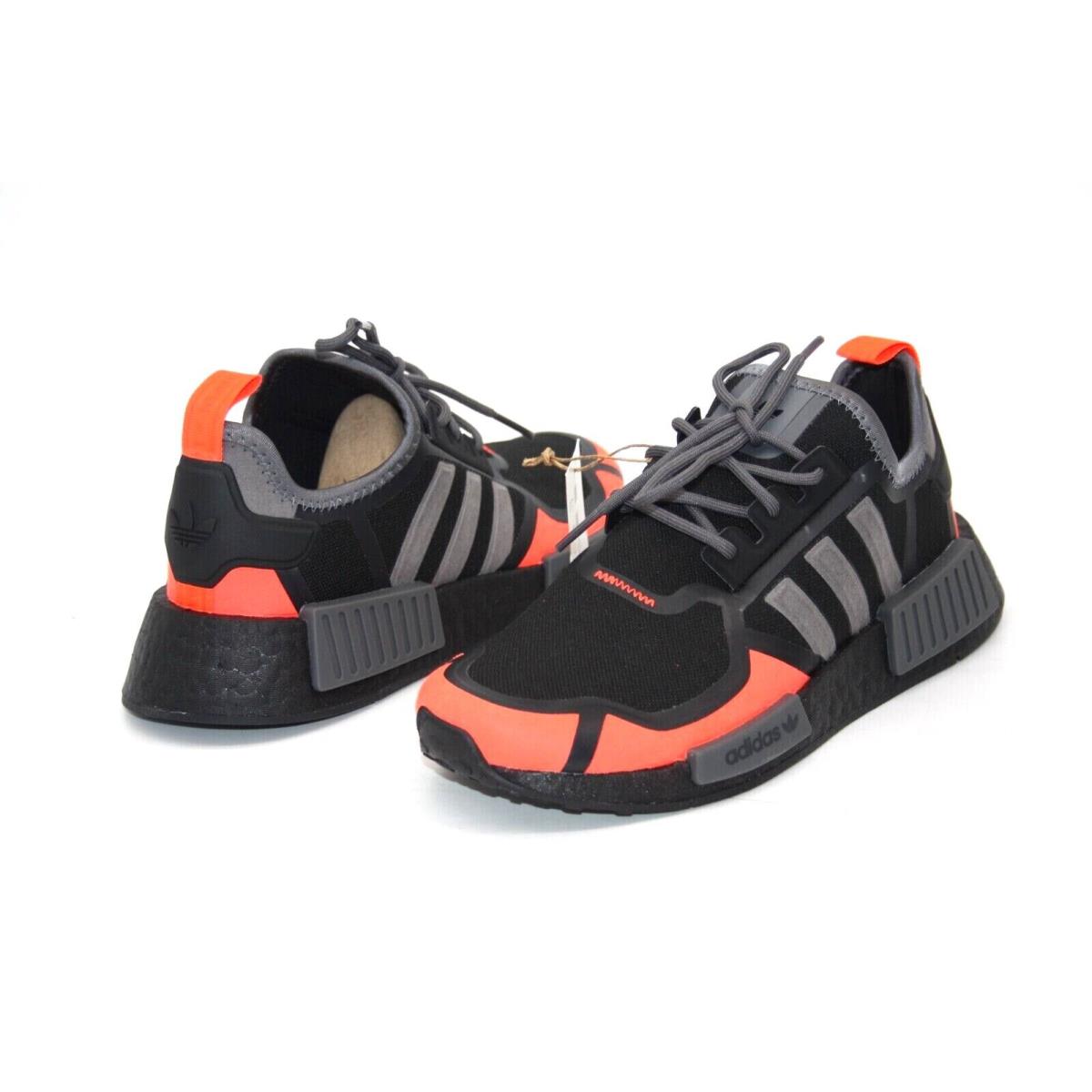 Adidas shoes NMD - BLACK/GREY FOUR/SOLAR RED 4