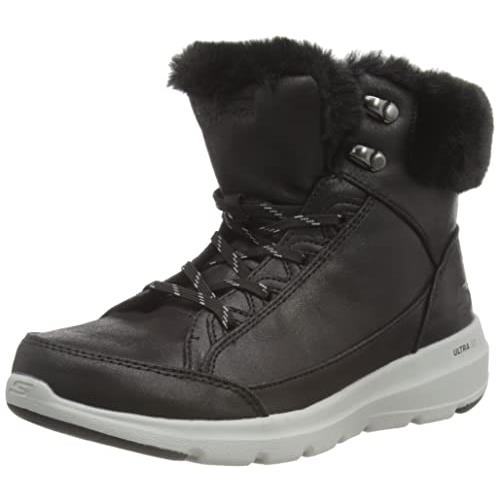 Skechers Women`s Glacial Ultra-cozyly Fashion Boot - Choose Sz/col Black