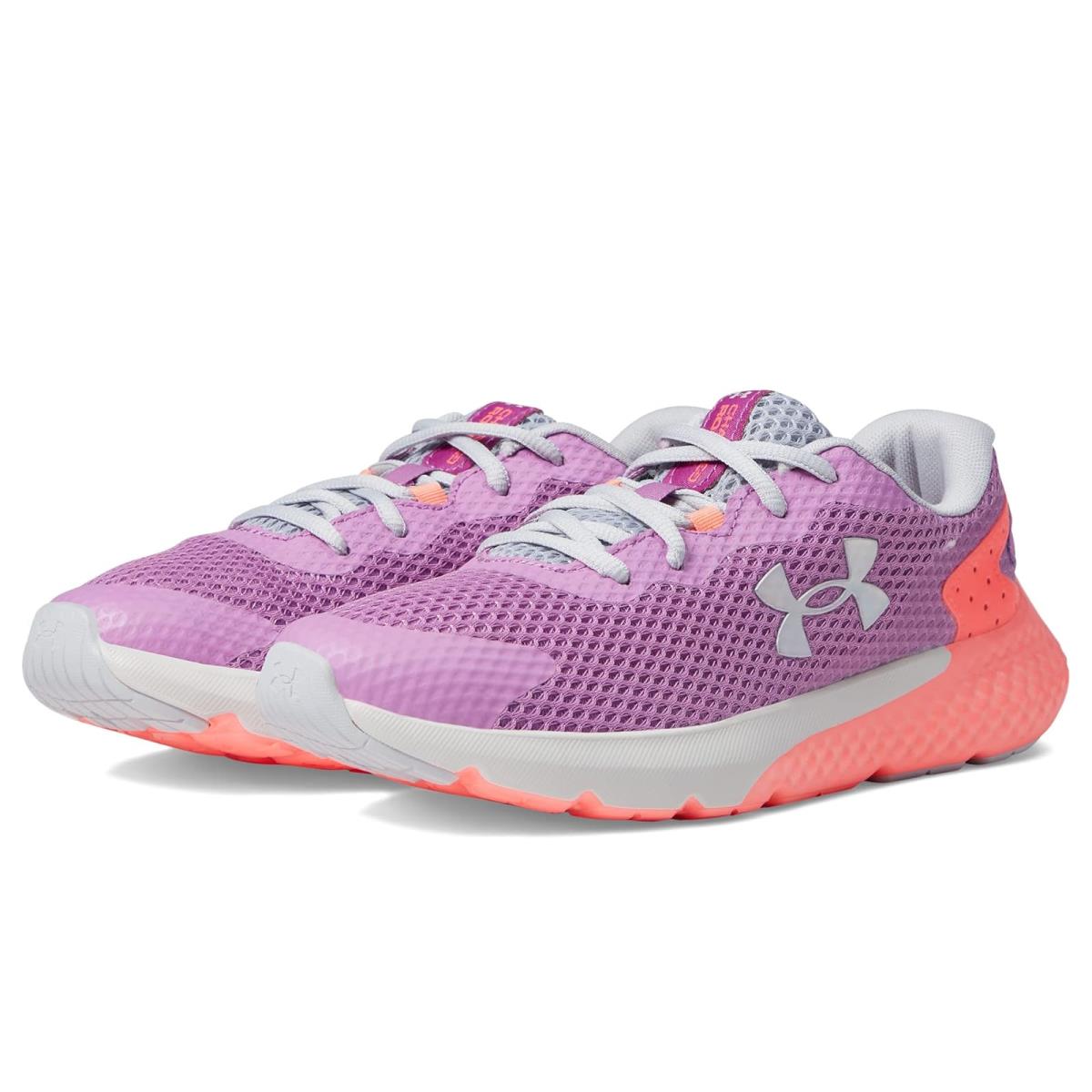 Girl`s Shoes Under Armour Kids Charged Rogue 3 Irid Big Kid