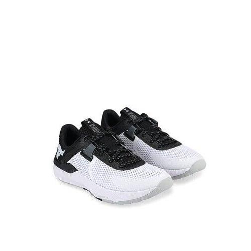 Under Armour Project Rock Bsr 2 White Black Men`s Training Shoes