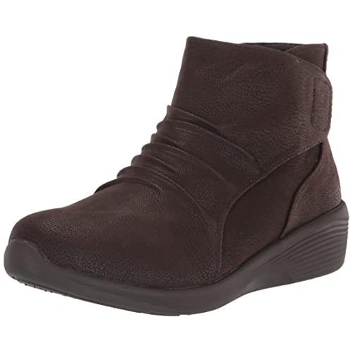 Skechers Women`s Ankle Bootie Boot - Choose Sz/col Chocolate