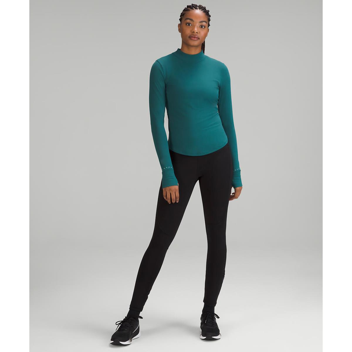 Lululemon Rulu Running Long-sleeve Mock Neck - Retail