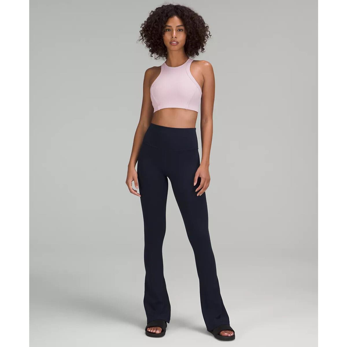 Lululemon Align High Rise Mini Flare Pant 32 Retail True Navy