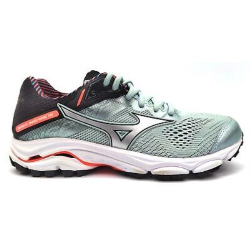Mizuno Women`s Athletic Wave Inspire 15 Running Sneaker Shoes Gray Silver
