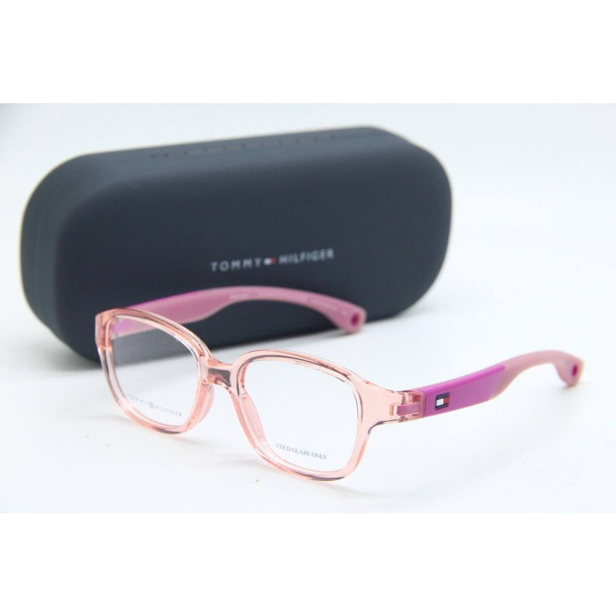 Tommy Hilfiger TH1500 35J Pink Frames Eyeglasses W/case 43-15