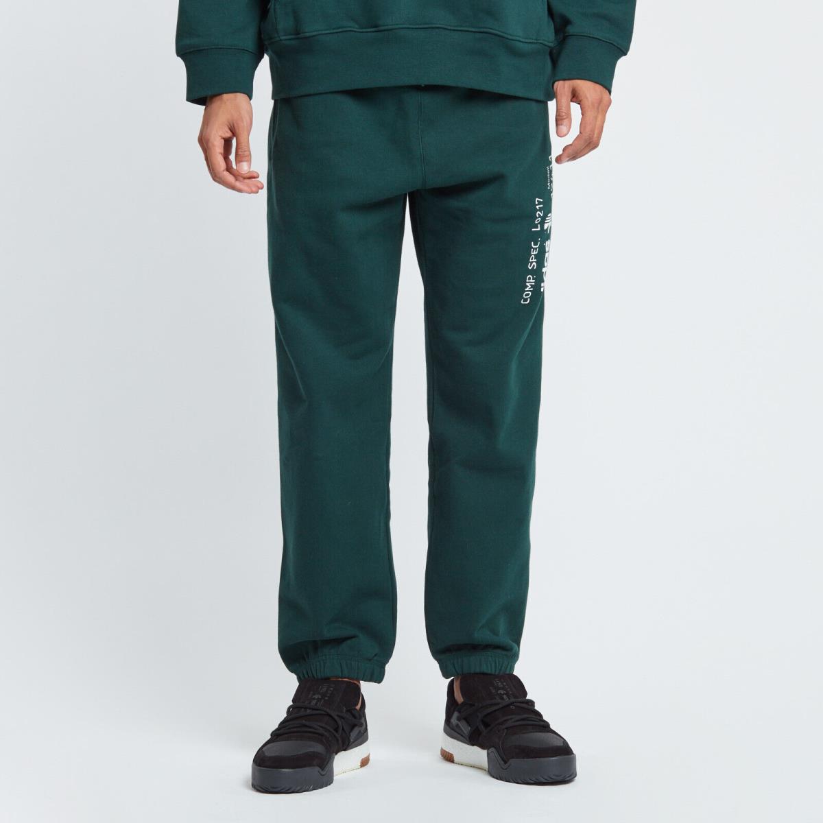 Adidas By Alexander Wang Graphic Sweatpants CV5295 Green Men Size XL