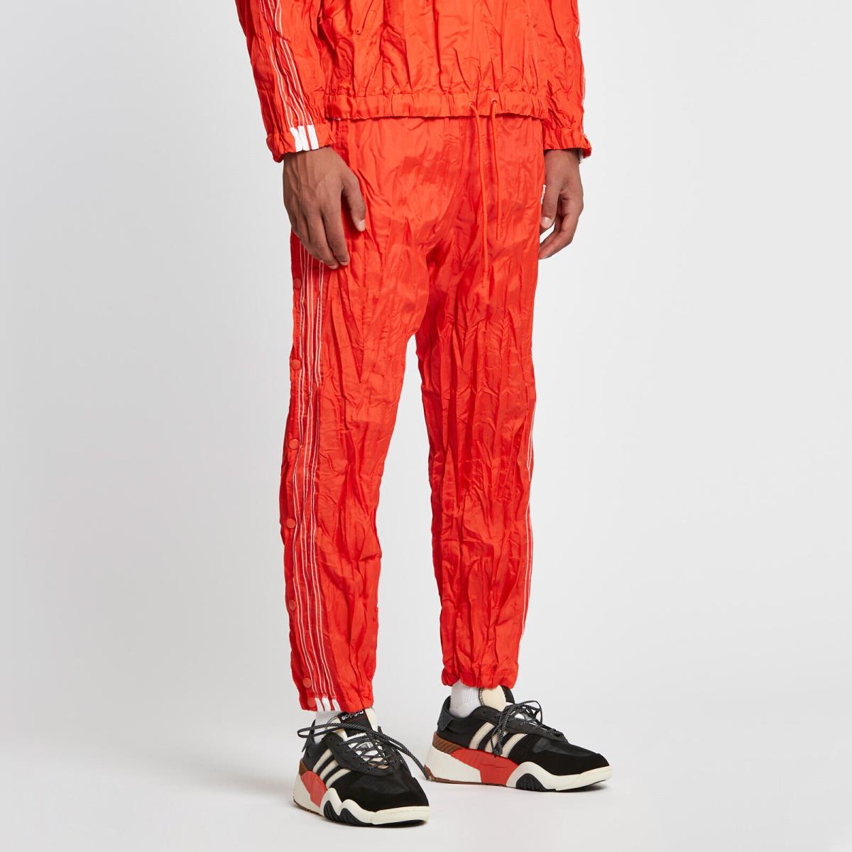 Adidas By Alexander Wang Windbreaker Track Pant Red DP1052 Men Size XL