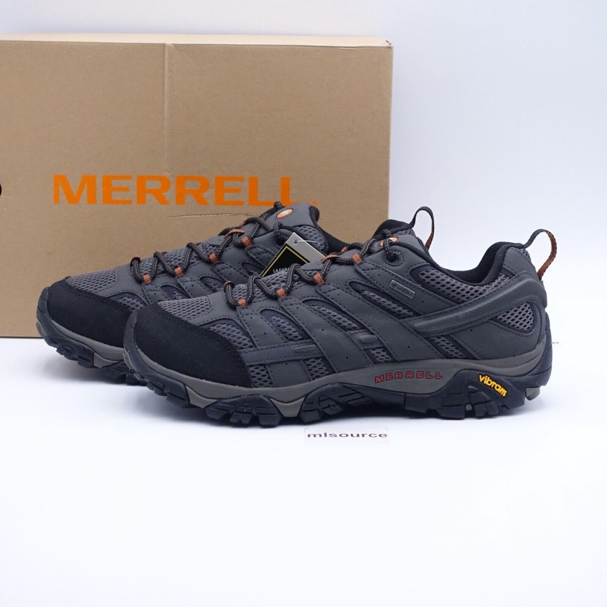Size 10.5 Wide 2E Men`s Merrell Moab 2 Gtx Gore-tex Waterproof Hiking Shoes