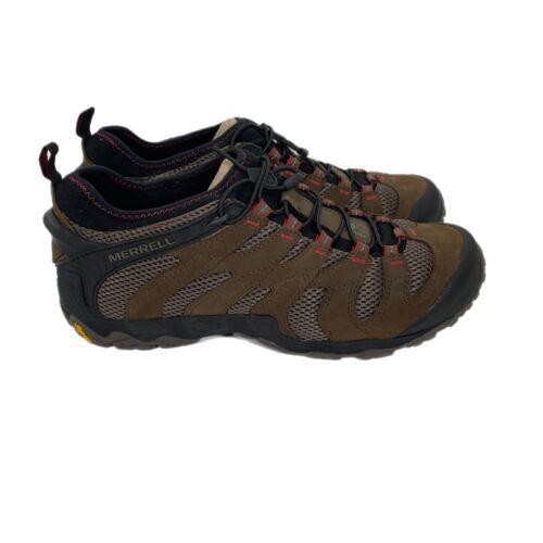 Merrell Size 13 Chameleon Stretch Boulder Mens Hiking Shoes J12065 Brown Black