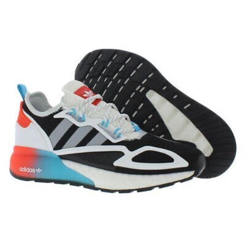 Adidas Zx 2K Boost W Womens Shoes Size 7.5 Color: Black/white/orange