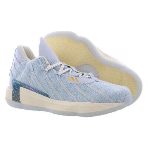 Adidas Dame 7 Gca Mens Shoes Size 10.5 Color: Halo Blue/cloud White