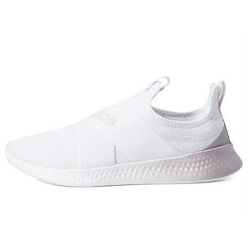 Adidas Women`s Puremotion-adapt Running Shoe White/white/almost Pink 11.5