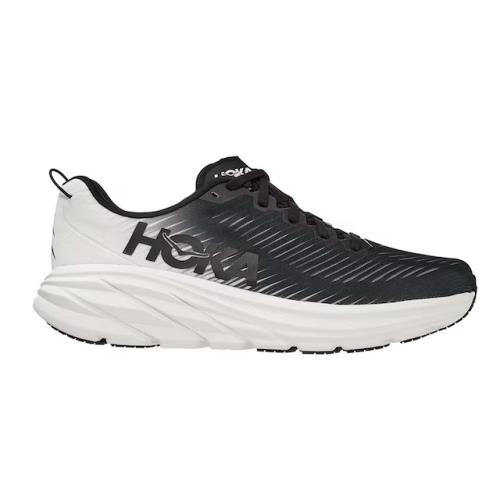 Hoka One One Rincon 3 Women`s Running Shoes Black/white Bwht Sizes 9.5 10