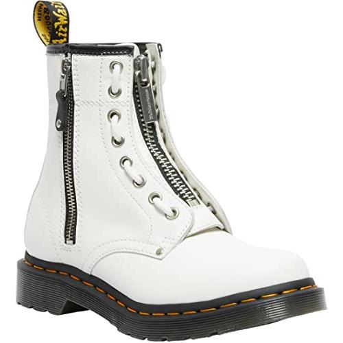 Dr. Martens Women`s 1460 Twin Zip Fashion Boot - Choose Sz/col White Sendal