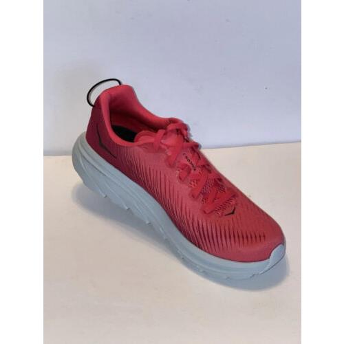 Hoka One W Rincon 3 Womens 8.5 Pink Tennis Shoe Running Sneaker Athletic