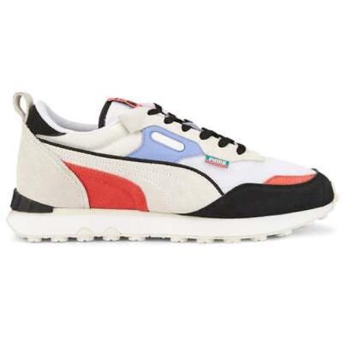 Puma 38717701 Mens Rider Fv Fandom Lace Up Sneakers Shoes Casual - White