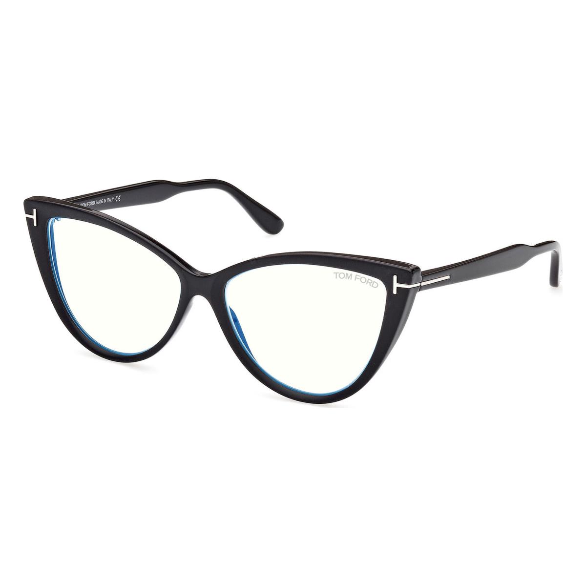 Tom Ford FT5843-B-005-56 Black Eyeglasses