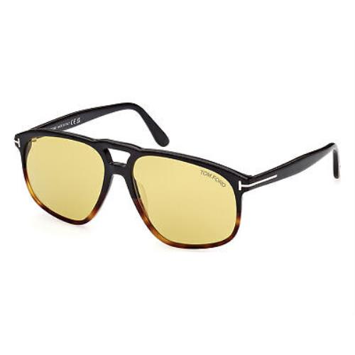 Tom Ford FT1000-05E-58 Black Sunglasses
