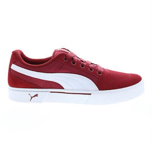 Puma C-rey SD 38288001 Mens Red Suede Lace Up Lifestyle Sneakers Shoes 12
