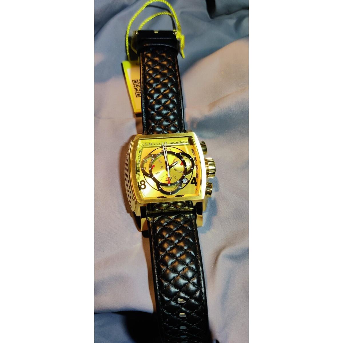 Invicta S1 Rally Diablo Automatic Men`s Watch - 53mm Black Gold