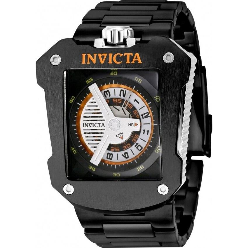 Invicta 41657 S1 JM Correa Limited Automatic Watch Black Steel 48MM