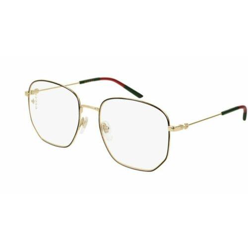 Gucci GG 0396O 001 Black/gold Eyeglasses