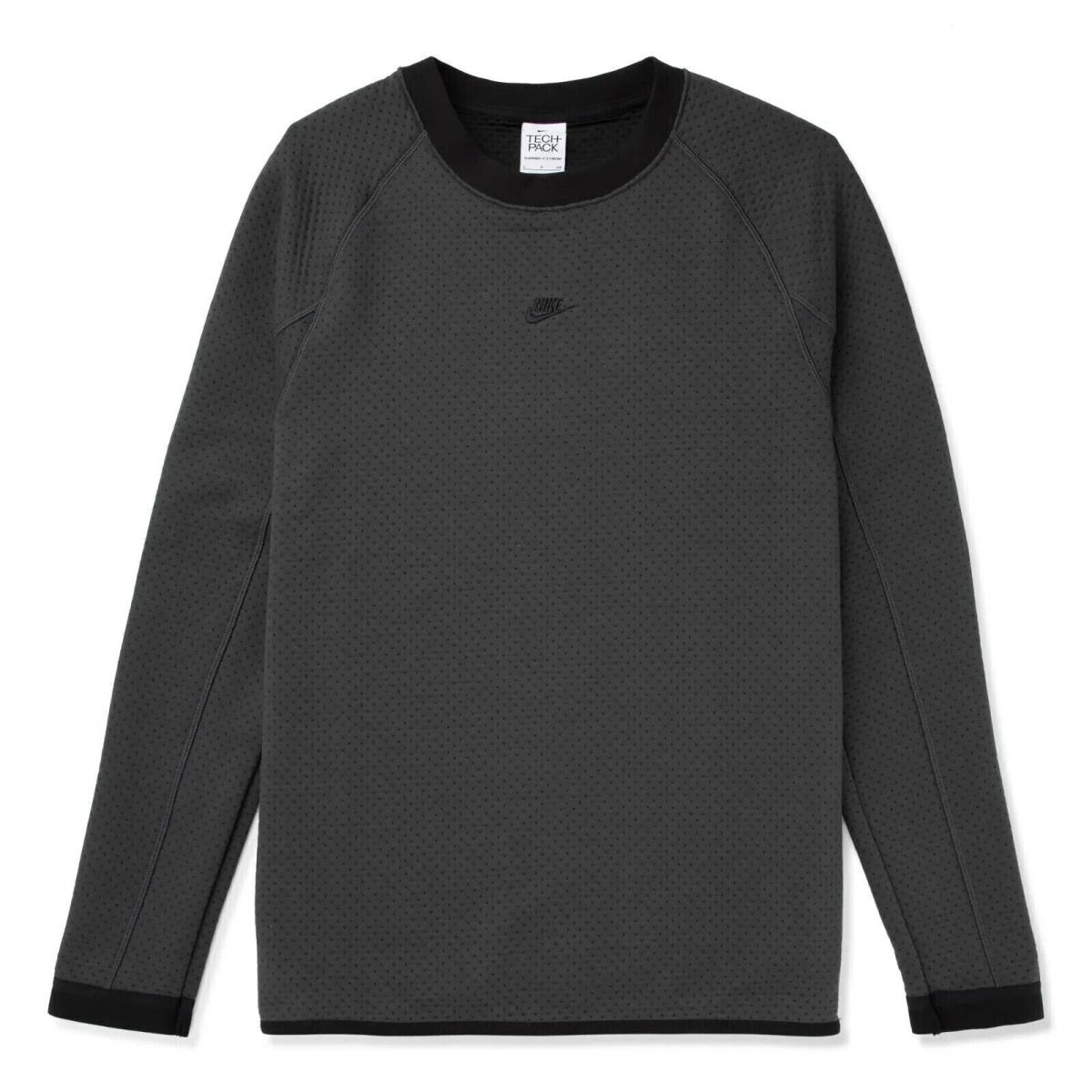 Nike Therma-fit Adv Tech Pack Sweatshirt DD6630-060 Anthracite Mens Small S