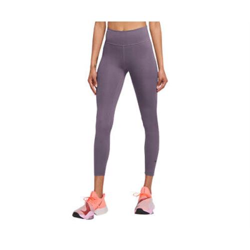 Nike One Luxe Mid-rise 7/8 Womens Active Leggings Size XL Color: