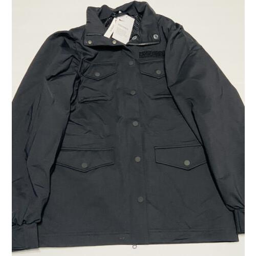 Nike Womens Tech Pack M65 Full Zip Jacket Size Large DA2326 010 Black