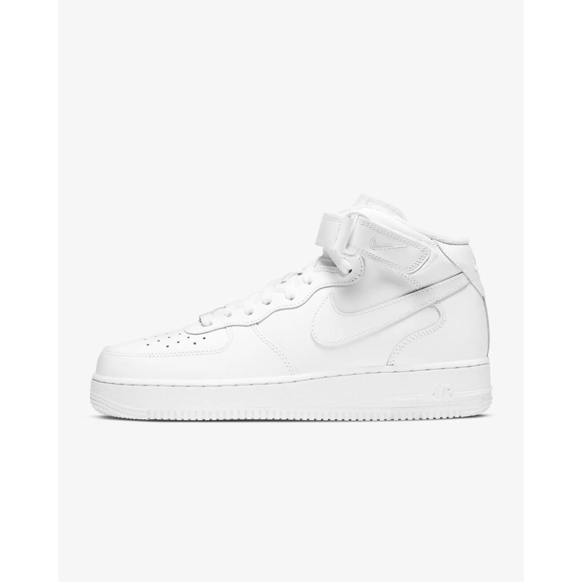 Nike Air Force 1 Mid `07 White CW2289-111 Men`s Size 11.5 - White