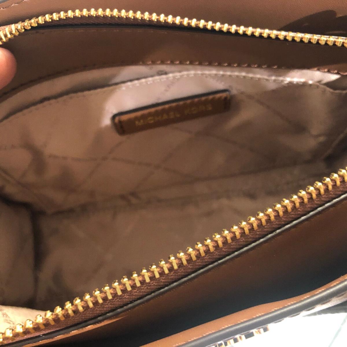 Michael Kors Small Satchel Bag Handbag Purse Messenger Crossbody Shoulder  Pink, 0196163778754 - Michael Kors bag Sheila - Luggage Brown  Handle/Strap, Gold Hardware, Pink Exterior