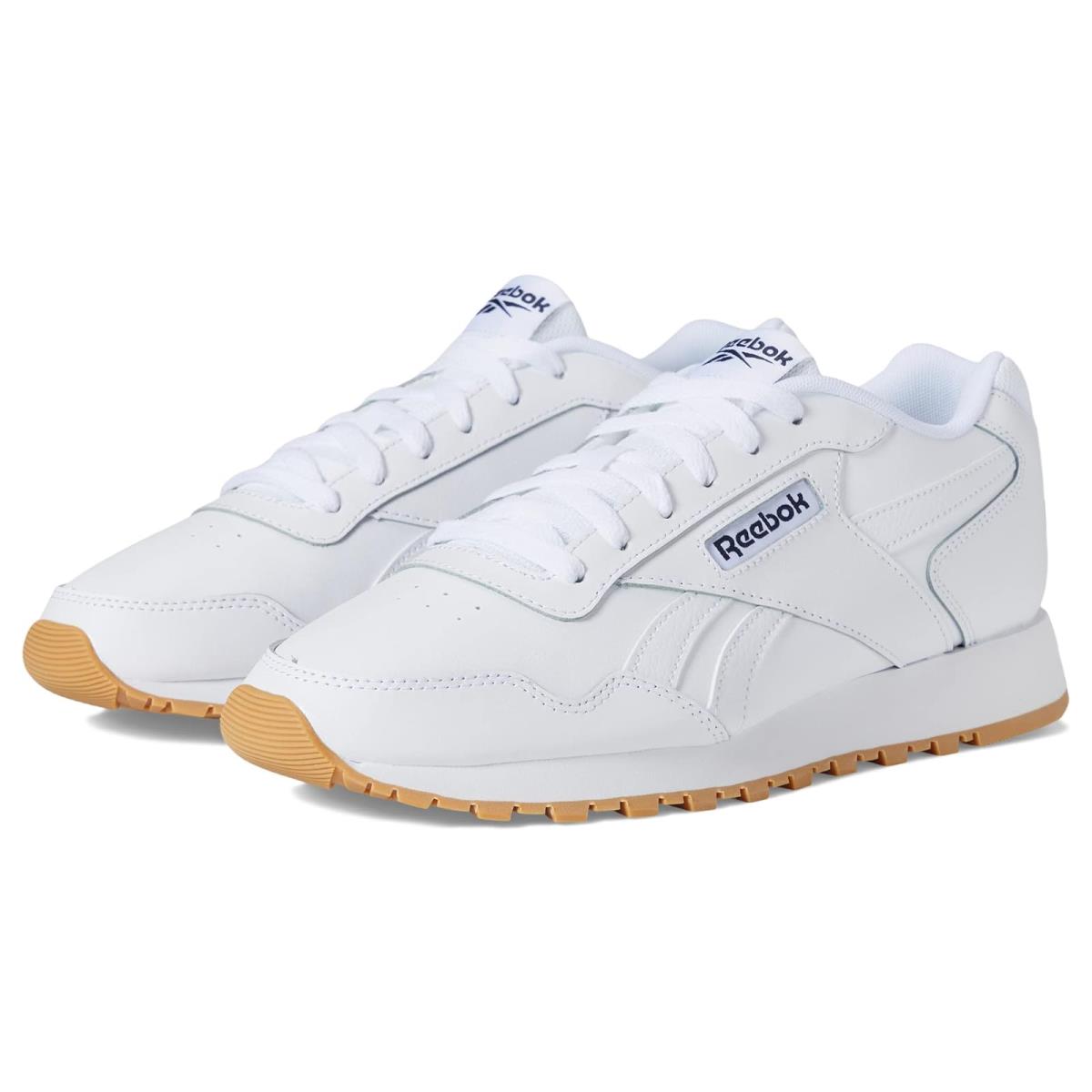 Unisex Sneakers Athletic Shoes Reebok Glide White/Vector Navy/Gum