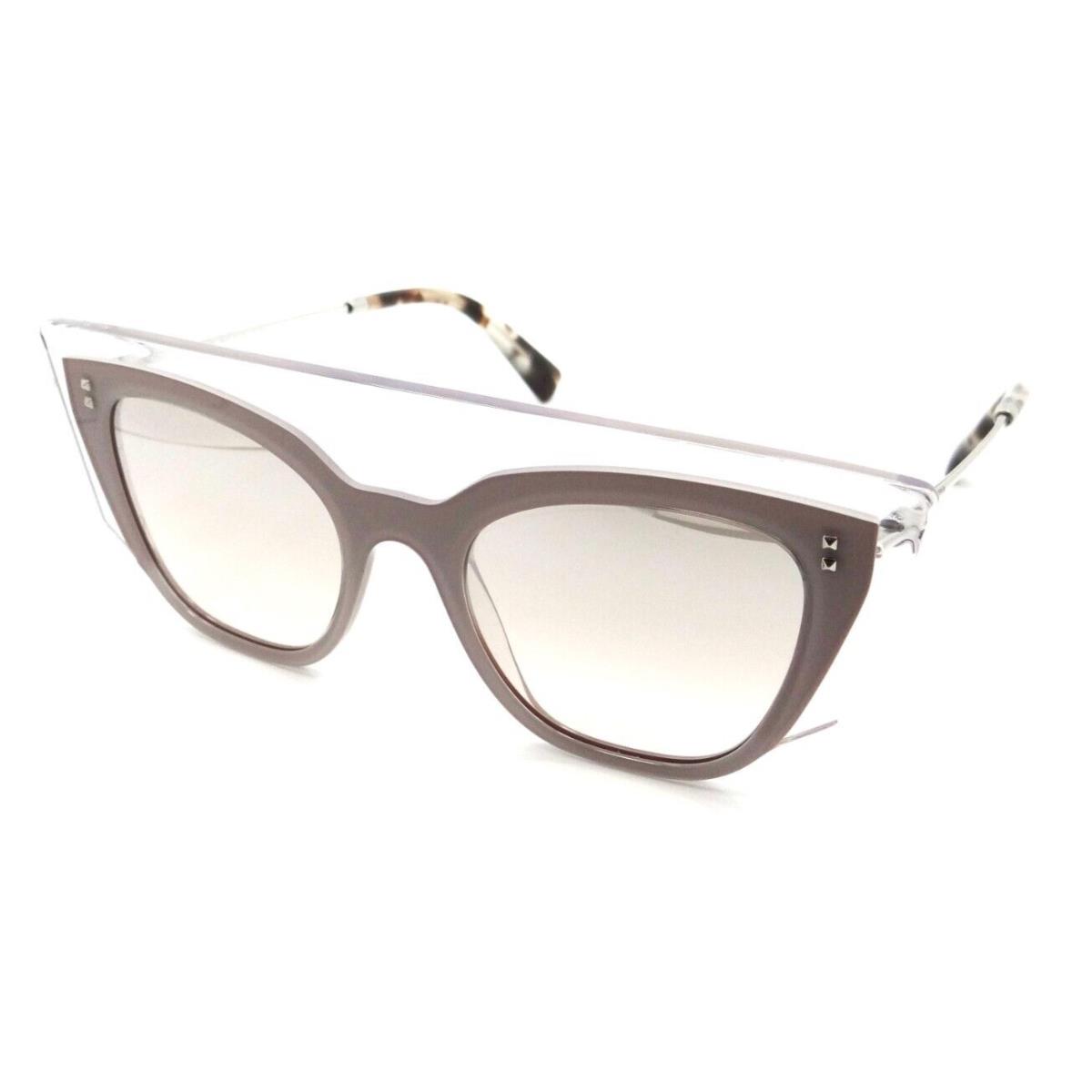 Valentino Sunglasses VA 4035 5088/8Z 49-19-140 Transparent Pink / Brown Gradient