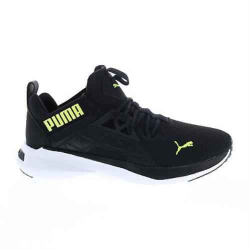 Puma Softride Enzo Nxt 19523406 Mens Black Canvas Athletic Running Shoes