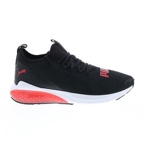 Puma Cell Vive Bright 19542404 Mens Black Canvas Athletic Running Shoes