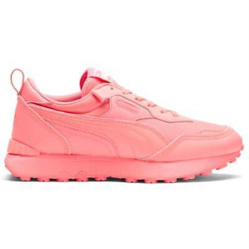 Puma Rider Fv Summer Squeeze Lace Up Womens Pink Sneakers Casual Shoes 38840001 - Pink