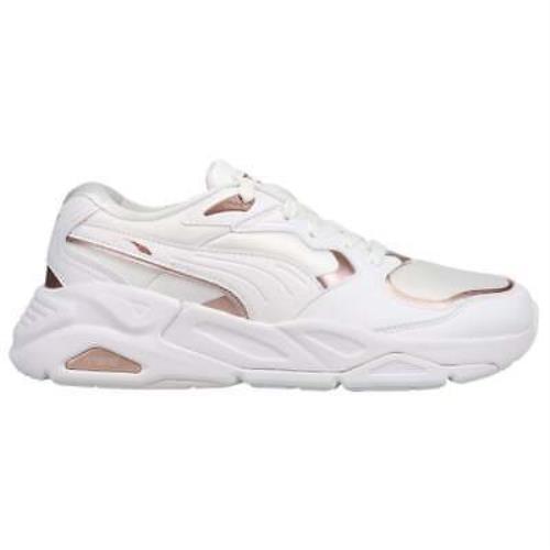 Puma 38675301 Trc Mira Glam Lace Up Womens Sneakers Shoes Casual - White