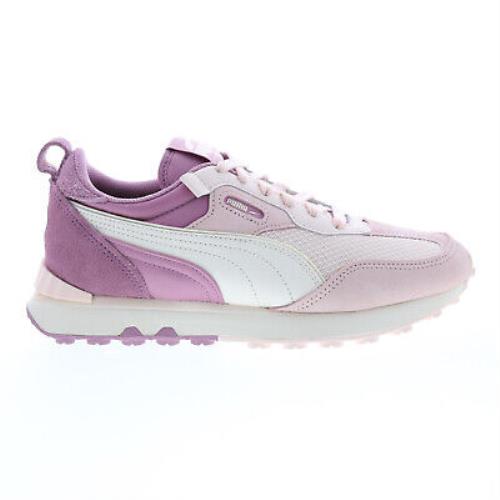 Puma Rider FV Future Vintage Block 39007505 Womens Pink Sneakers Shoes