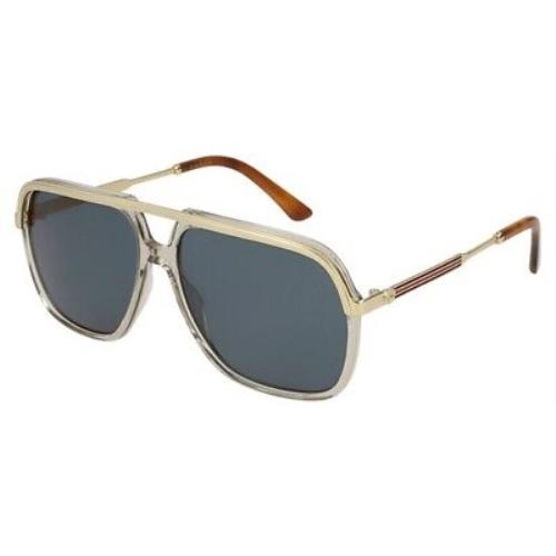 Gucci GG 0200S Sunglasses 004 Brown