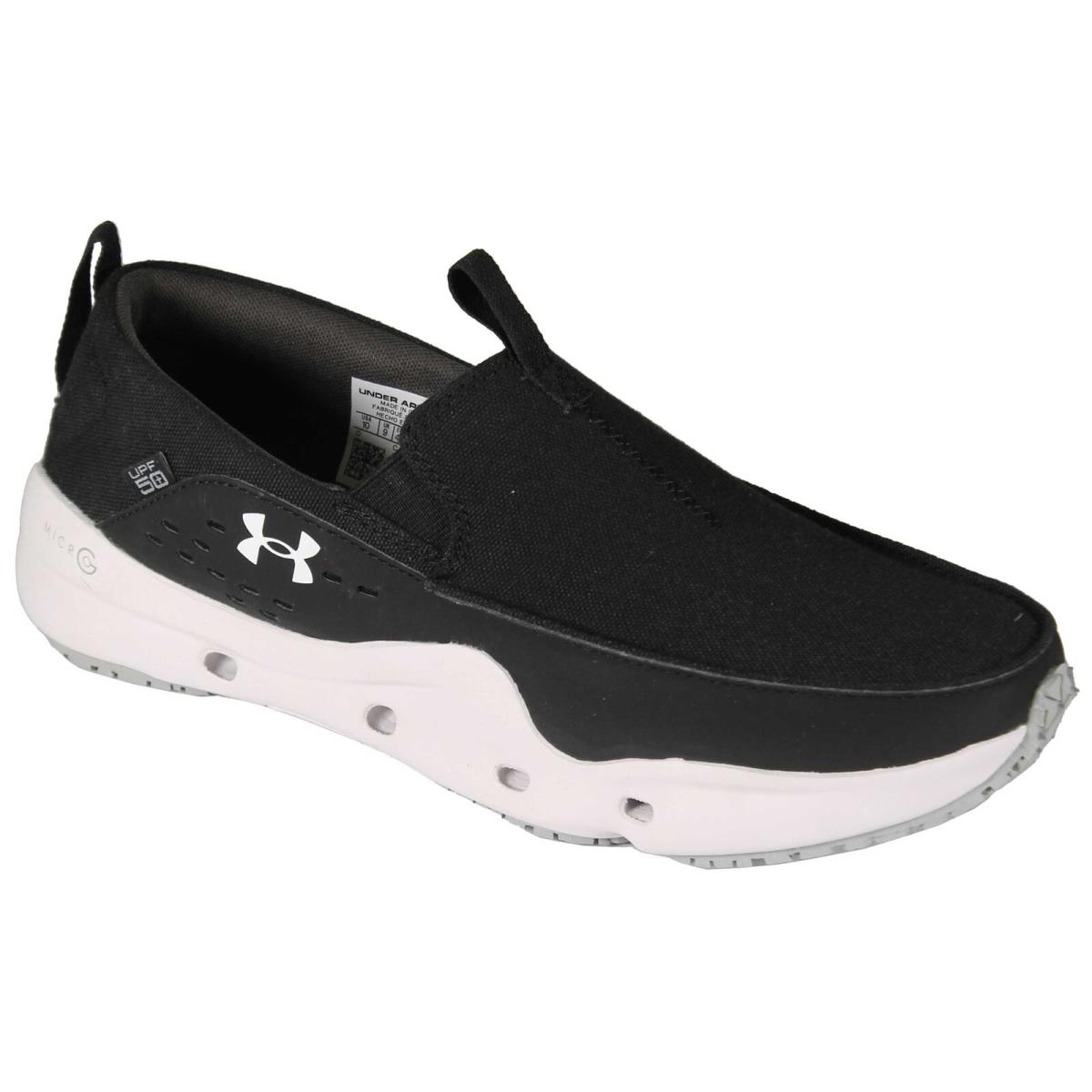 Under Armour Micro G Kilchis Slip Shoe - Black / Black