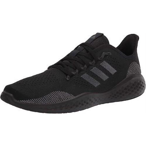 Adidas Mens Fluidflow 2.0 Running Shoes - Core Black / Grey Six / Core Black - Black , Grey