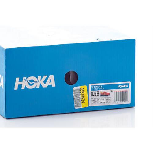 Hoka Women`s Mach 4 Training Shoe Size US8.5