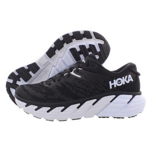 Hoka One One Gaviota 4 Mens Shoes Size 9.5 Color: Black/white