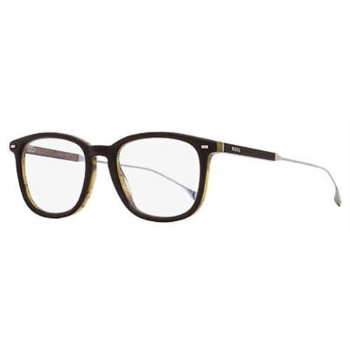 Hugo Boss Blue Block Eyeglasses B1359 Wgw Brown/ruthenium 52mm